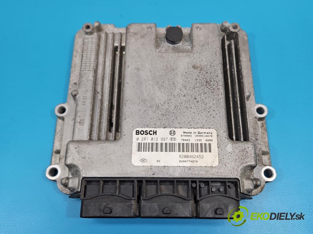 Renault Scenic II 2003-2009 2.0 dci M9R 150 HP manual 110 kW 1995 cm3 5- riadiaca jednotka motora 0281012997