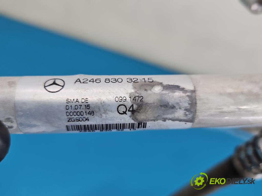 Mercedes CLA C117 X117 2013-2019 1.5 CDI 109 HP automatic 80 kW 1461 cm3 4- rúrka klimatizácie A2468303215
