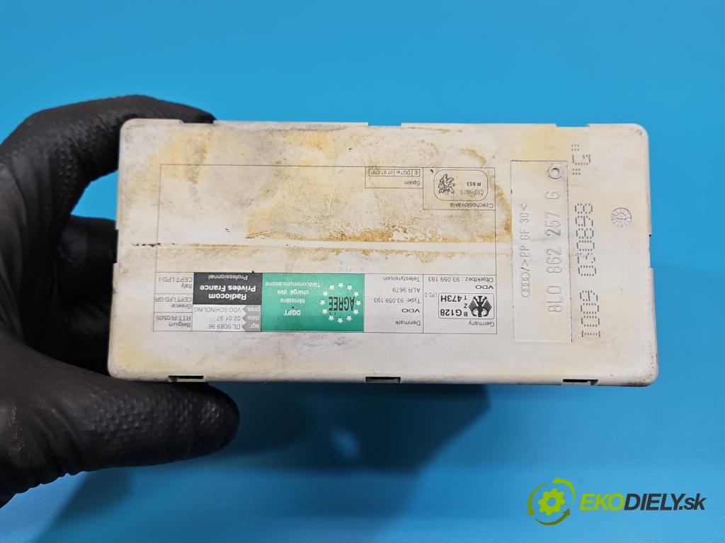 Audi A4 B5 1994-2001 1.9 tdi 90 hp manual 66 kW 1896 cm3 5- Centrálni: zámek: 8L0862257G