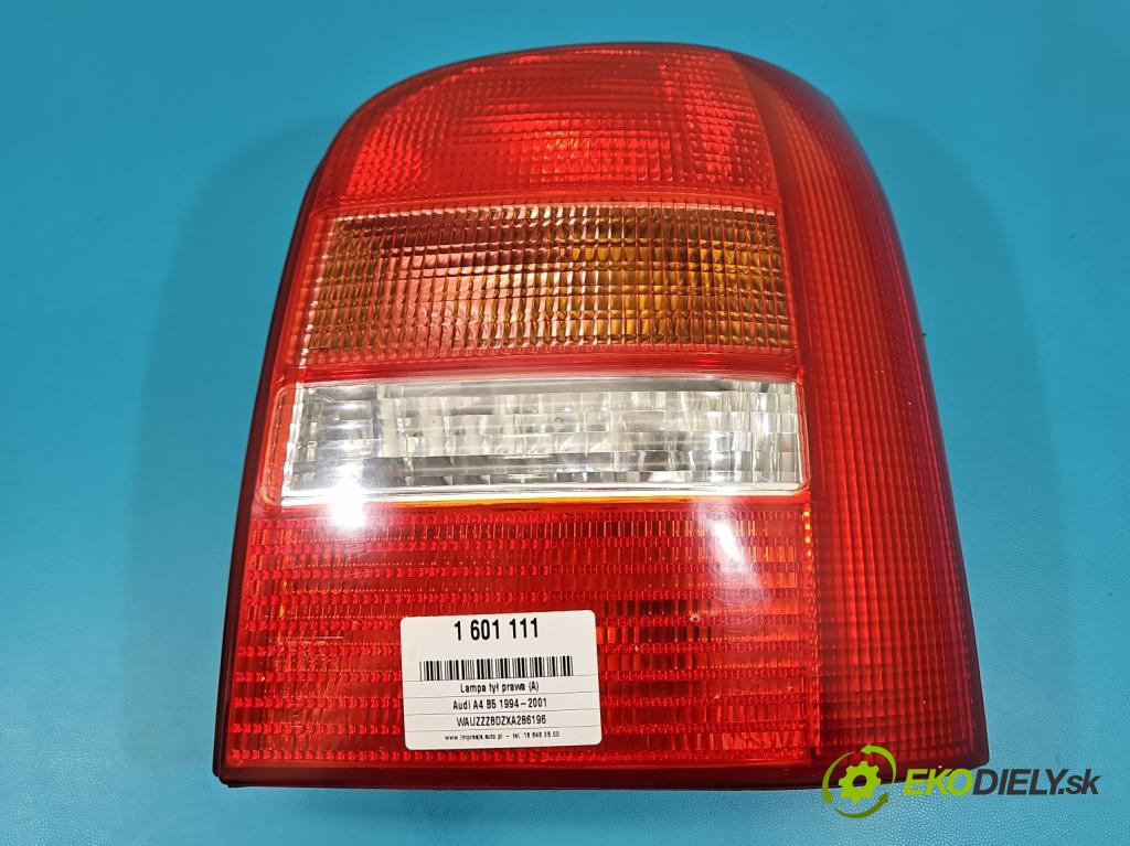 Audi A4 B5 1994-2001 1.9 tdi 90 HP manual 66 kW 1896 cm3 5- svetlo / reflektor zadné pravé  (Kľučka dverí ostatné)