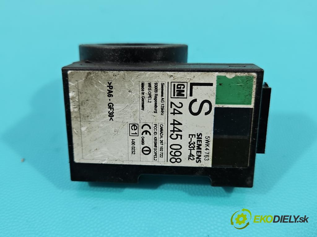 Opel Zafira A 1999-2005 1.8 16V 125 HP manual 92 kW 1796 cm3 5- riadiaca jednotka motora 55355044
