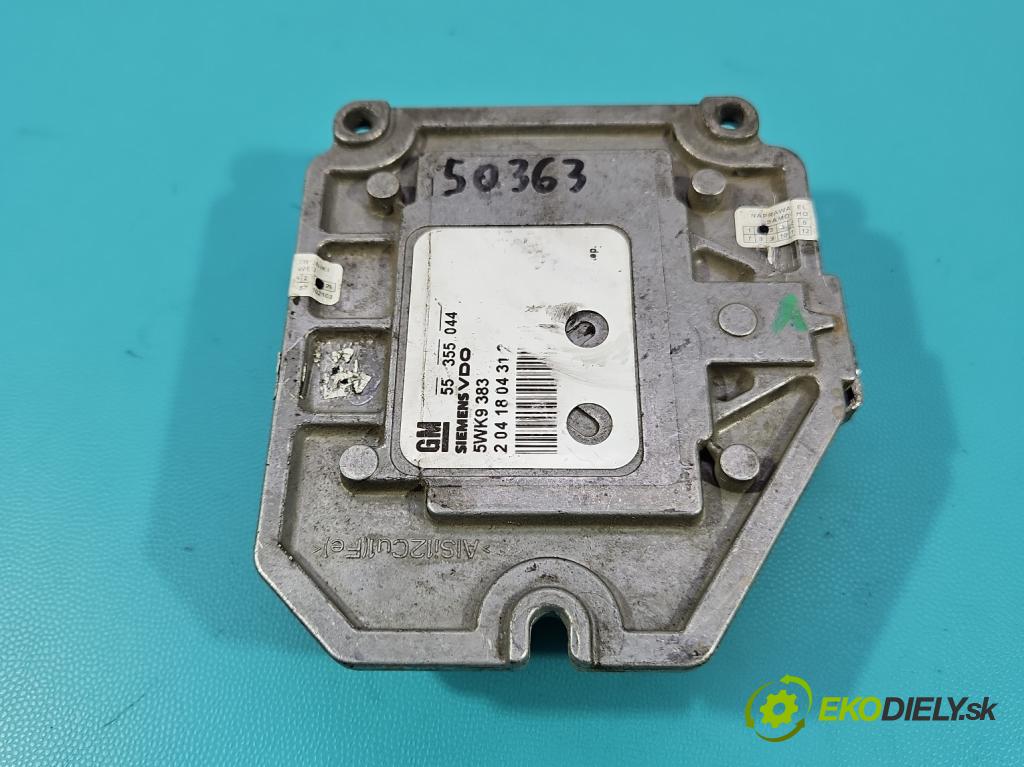 Opel Zafira A 1999-2005 1.8 16V 125 HP manual 92 kW 1796 cm3 5- riadiaca jednotka motora 55355044