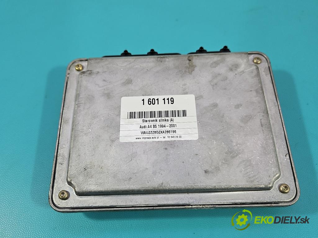 Audi A4 B5 1994-2001 1.9 tdi 90 HP manual 66 kW 1896 cm3 5- riadiaca jednotka motora 038906018EL