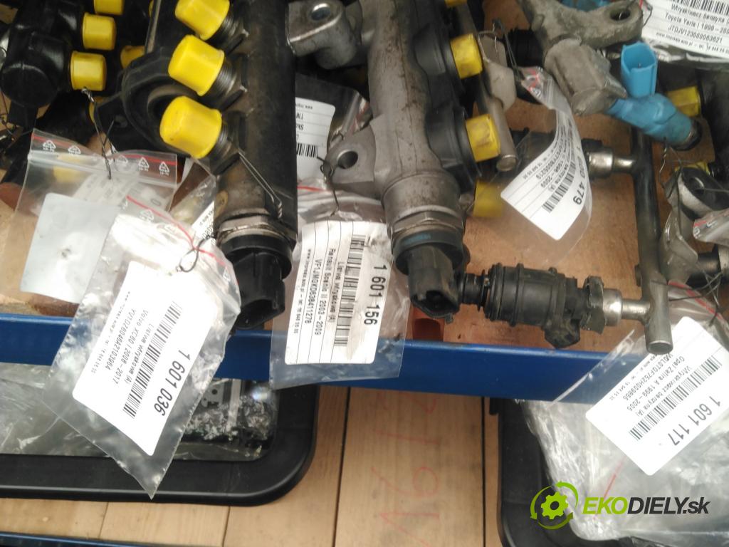 Renault Scenic II 2003-2009 2.0 dci M9R 150 HP manual 110 kW 1995 cm3 5- lišta vstrekovacia 0445214153 (Vstrekovacia lišta)