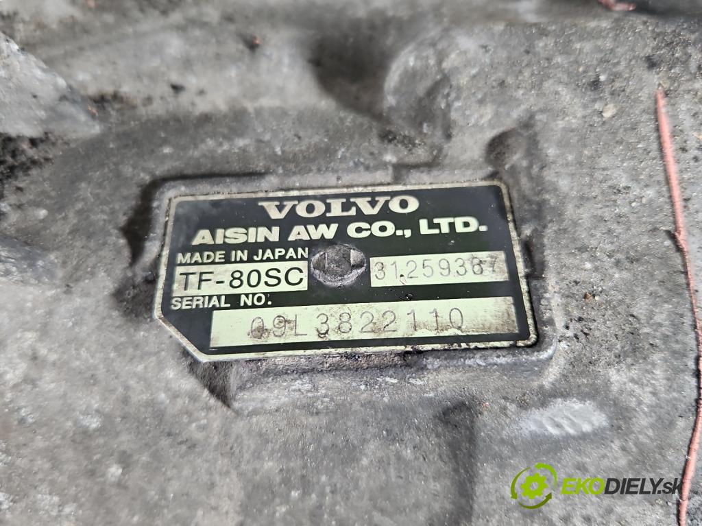 Volvo XC60 I 2008-2017 2.4d 163 HP automatic 120 kW 2400 cm3 5- prevodovka stupeň,rýchlosť automat 09L3822110