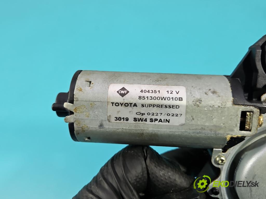 Toyota Corolla E11 1997-2002 1.4 16V 86 HP manual 63 kW 1332 cm3 5- motor stieračov zadné 851300W010B
