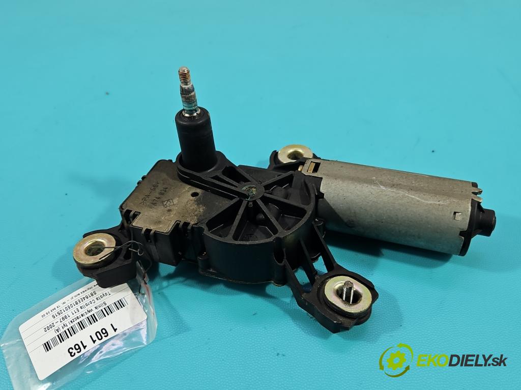 Toyota Corolla E11 1997-2002 1.4 16V 86 HP manual 63 kW 1332 cm3 5- motor stieračov zadné 851300W010B