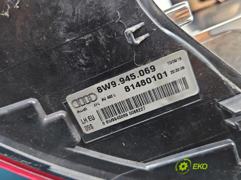 Audi A4 B9 2015-2024 2.0 tdi 190 hp automatic 140 kW 1968 cm3 5- světlo zadní levé blatník: 8W9945069