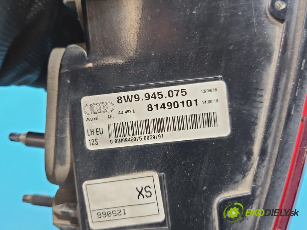Audi A4 B9 2015-2024 2.0 tdi 190 HP automatic 140 kW 1968 cm3 5- svetlo / reflektor zadné ľavé kufrové dvere 8W9945075