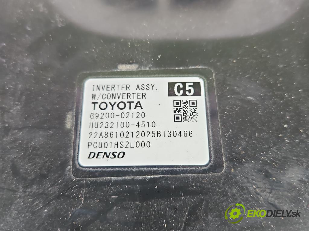 Toyota Corolla E21 2019- 1.8 16V 98 hp automatic 72 kW 1798 cm3 4- Generátor G9200-02120
