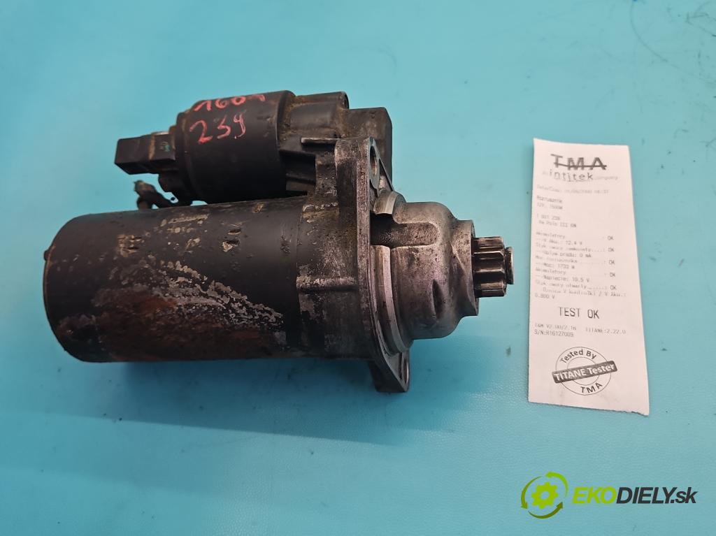 Vw Polo III 6N 1994-2001 1.4 tdi 75 HP manual 55 kW 1418 cm3 3- štartér  (Štartér)