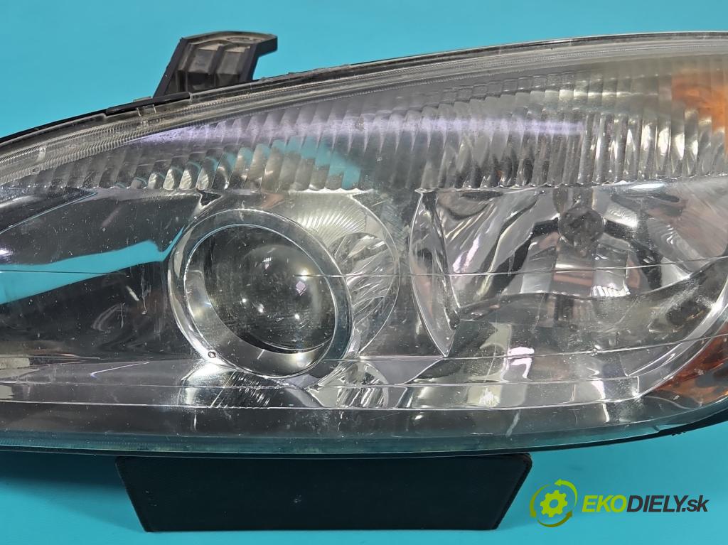 Nissan Primera P11 1996-2002 1.8 16V 114 HP manual 84 kW 1769 cm3 5- Reflektor: ľavý 89003046 (Kľučka dverí ostatné)