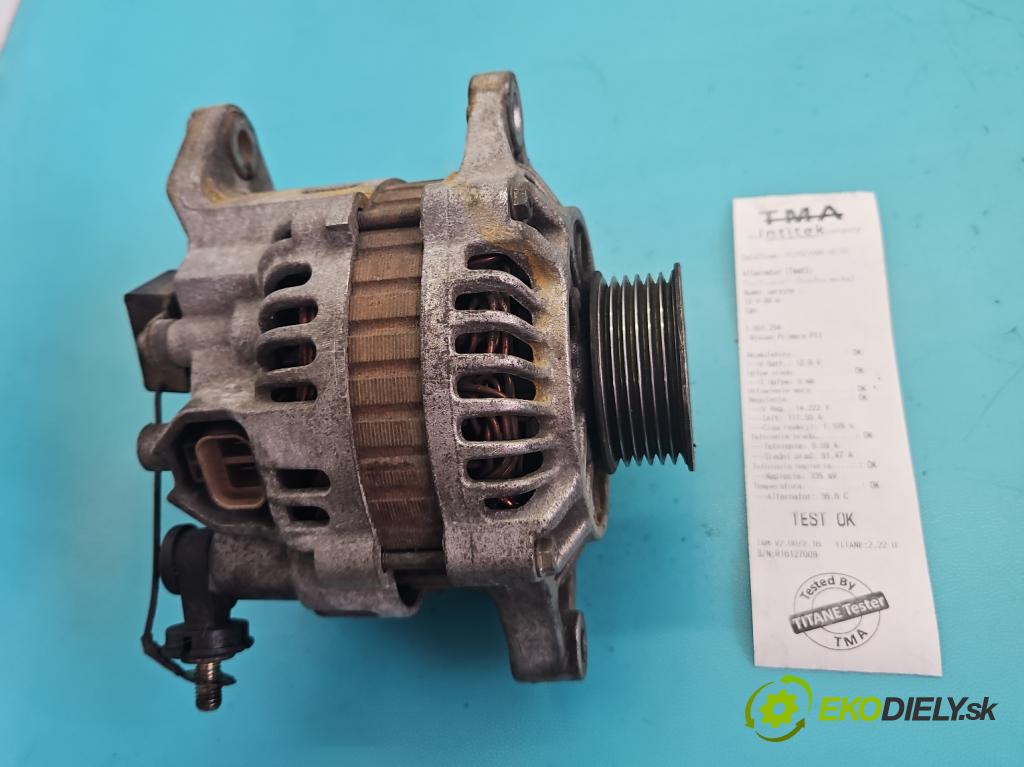 Nissan Primera P11 1996-2002 1.8 16V 114 hp manual 84 kW 1769 cm3 5- Alternator 23100-4M510 (Alternátor)