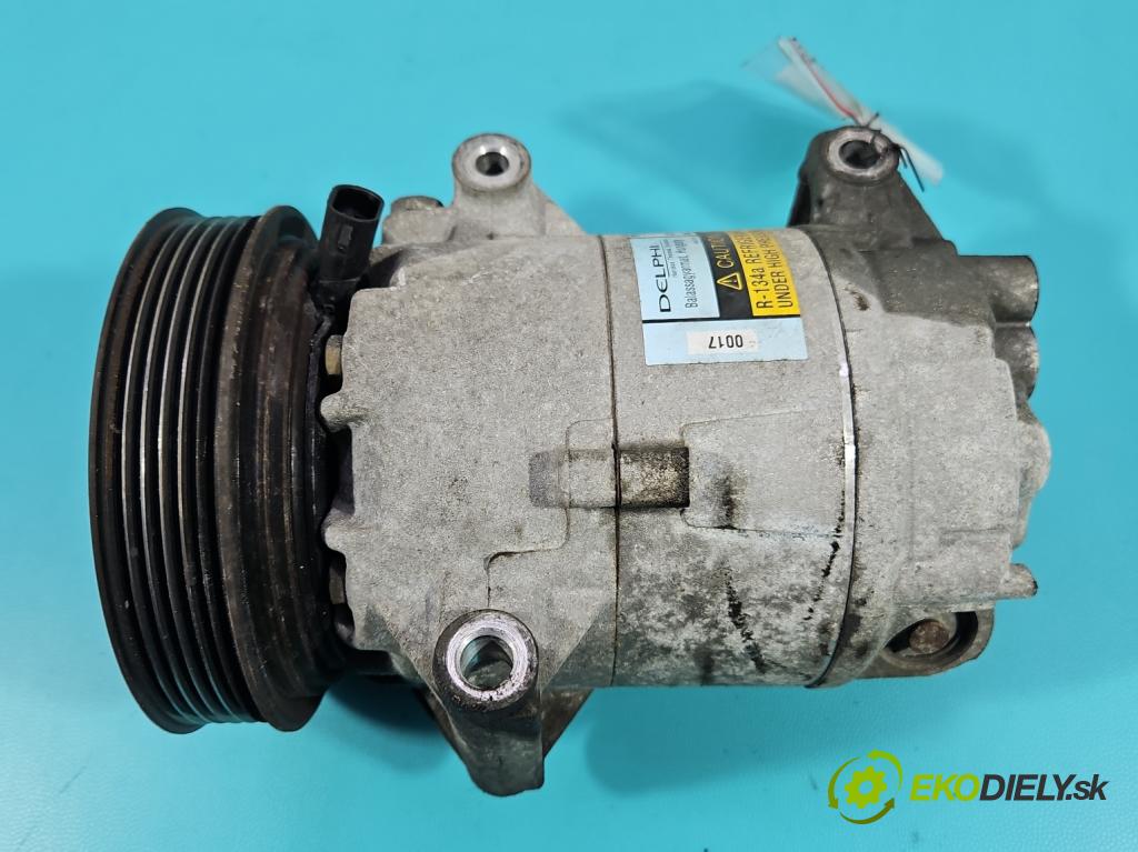 Renault Megane II 2003-2008 1.6 16V 113 HP manual 83 kW 1598 cm3 5- Kompresor: klimatizácie 8200316164 (Kompresor klimatizácie)