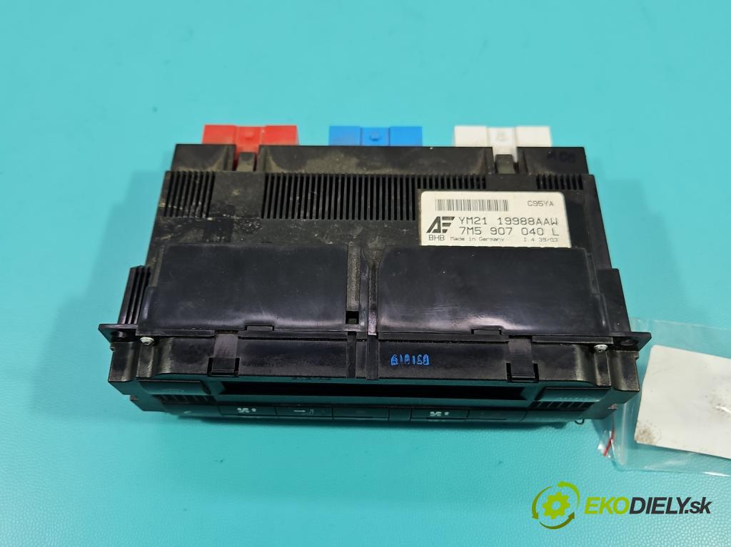 Ford Galaxy Mk1 1995-2006 2.3 16V 140 HP manual 103 kW 2295 cm3 5- panel kúrenia 7M5907040L