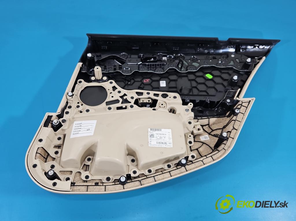 Bmw 5 G30 2017-2024 2.0 T 184hp automatic 135 kW 1998 cm3 4- Čalounictví: dvere zadné ľavé T6678635810