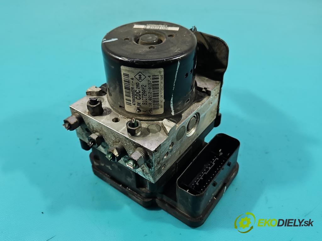 Renault Laguna III 2007-2015 1.5 dci 110 hp manual 81 kW 1461 cm3 5- čerpadlo abs 476600047R (Pumpa ABS)