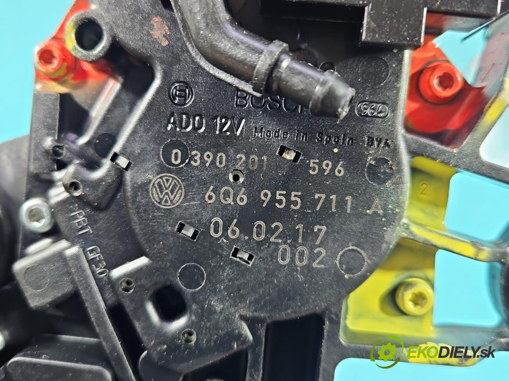 Vw Polo IV 9N 2001-2009 1.4 16v 75 HP manual 55 kW 1390 cm3 5- motor stieračov zadné 0390201596