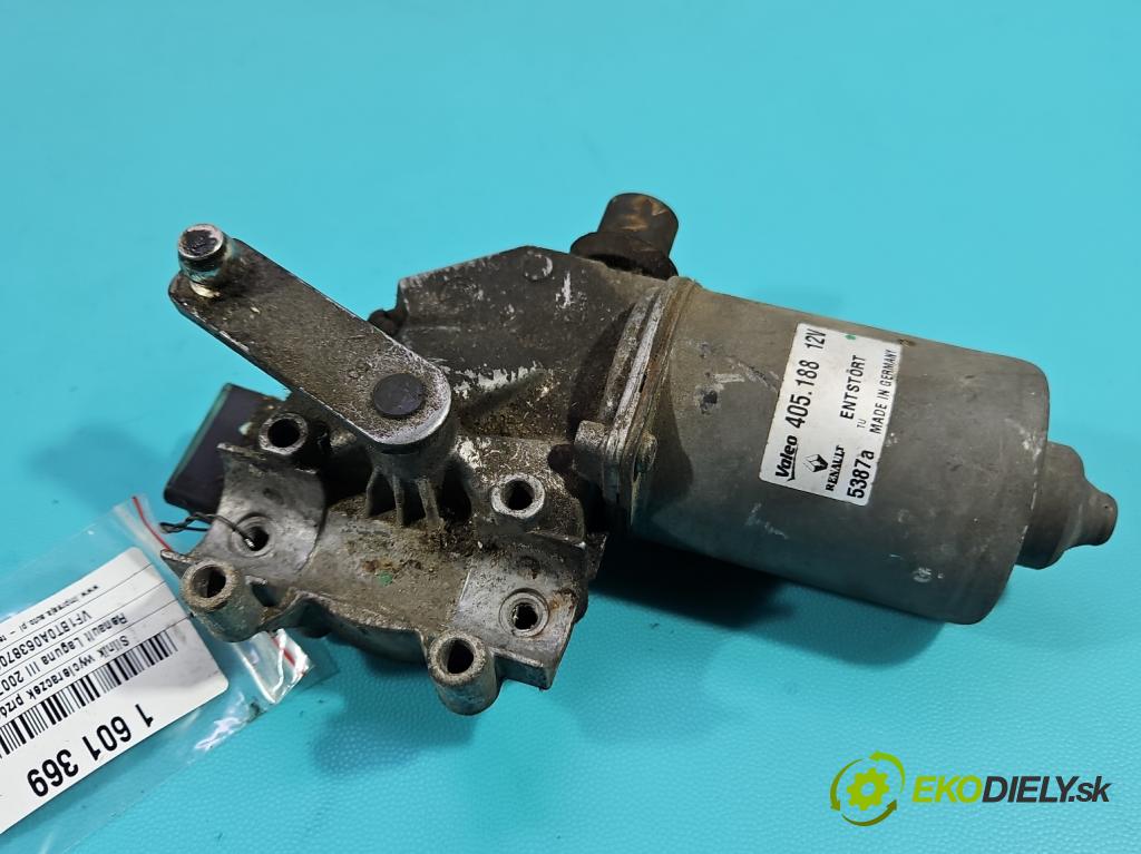 Renault Laguna III 2007-2015 1.5 dci 110 HP manual 81 kW 1461 cm3 5- motor stieračov predné 405188