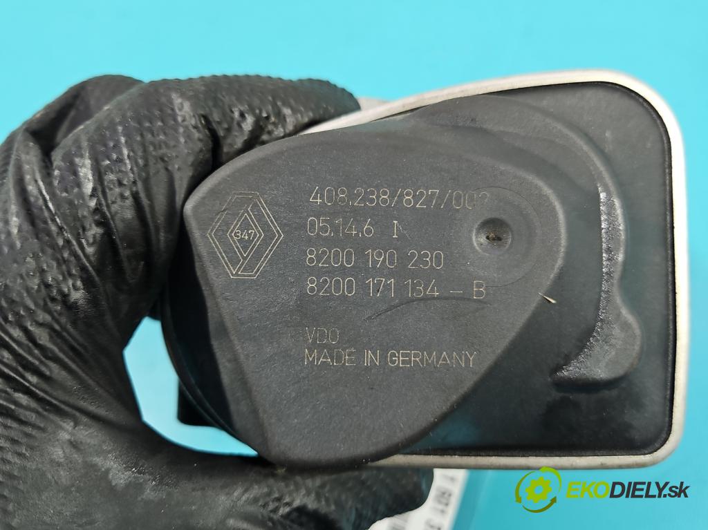 Renault Megane II 2003-2008 1.6 16V 113 HP manual 83 kW 1598 cm3 5- klapka 8200190230 (Škrtiaca klapka)