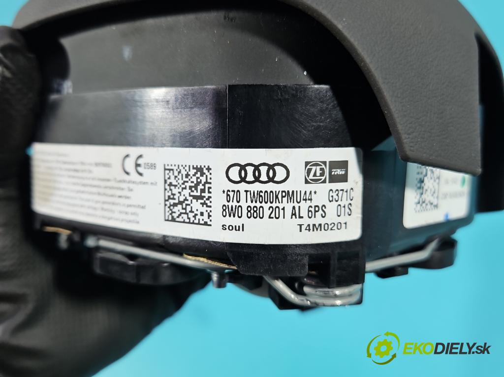 Audi A4 B9 2015-2024 2.0 tdi 190 HP automatic 140 kW 1968 cm3 5- airbag vzduch: Řidiči: 8W0880201AL (Airbag)