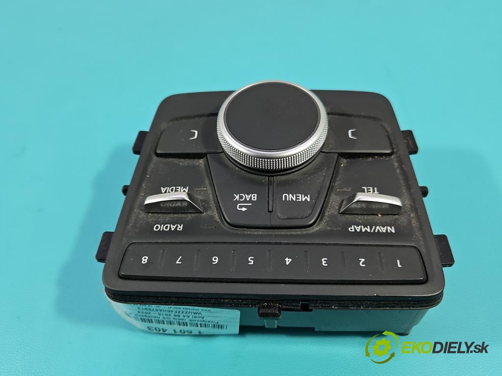 Audi A4 B9 2015-2024 2.0 tdi 190 HP automatic 140 kW 1968 cm3 5- prepínač rádio: navigácie 8W0919614N