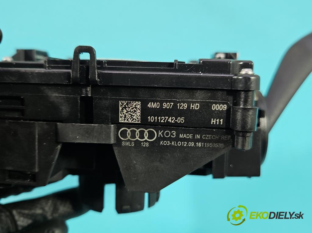 Audi A4 B9 2015-2024 2.0 tdi 190 HP automatic 140 kW 1968 cm3 5- prepínač komplex: 4M0907129HD (Prepínacie páčky pod volantom)