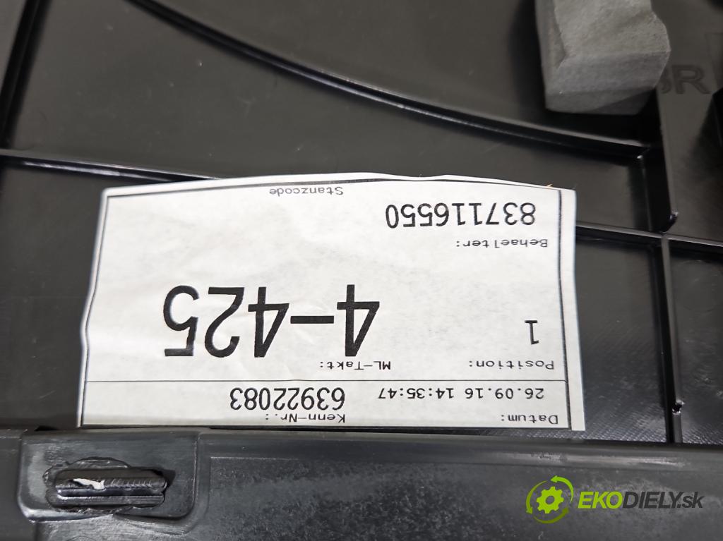 Audi A4 B9 2015-2024 2.0 tdi 190 HP automatic 140 kW 1968 cm3 5- Čalounictví: dvere zadné pravé 8W0867488