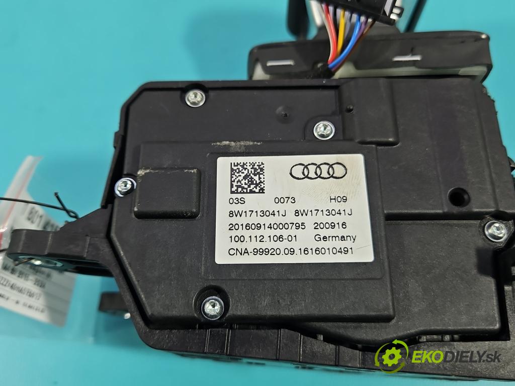 Audi A4 B9 2015-2024 2.0 tdi 190 hp automatic 140 kW 1968 cm3 5- kulisa změny stupňová 8W1713041J (Řadicí páka (kulisa) )