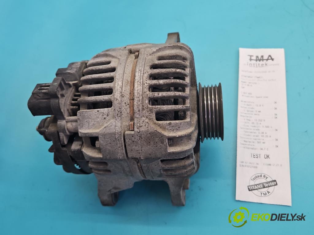 Mitsubishi Space star 1.6 16V 98 hp manual 72 kW 1584 cm3 5- Alternator 0124325008 (Alternátor)