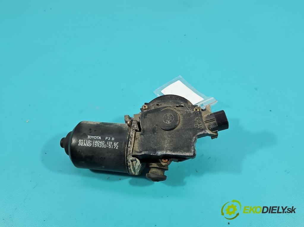 Toyota Corolla E12 2001-2009 1.4 vvti 97KM manual 71 kW 1398 cm3 4- motor stieračov predné 85110-1A040