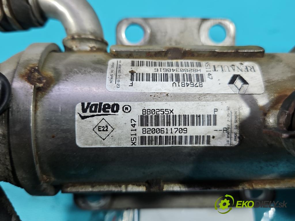Renault Scenic II 2003-2009 2.0 dci M9R 150 HP manual 110 kW 1995 cm3 5- chladič výfukové 8200611709