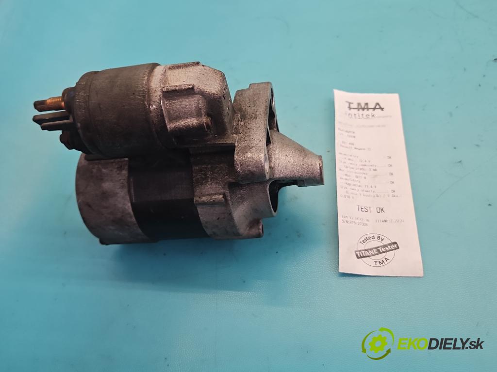 Renault Megane II 2003-2008 1.6 16V 113 HP manual 83 kW 1598 cm3 5- štartér 8200266777B (Štartér)