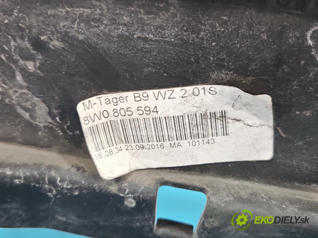 Audi A4 B9 2015-2024 2.0 tdi 190 HP automatic 140 kW 1968 cm3 5- pas predný 8W0805594 (Výstuha predná)