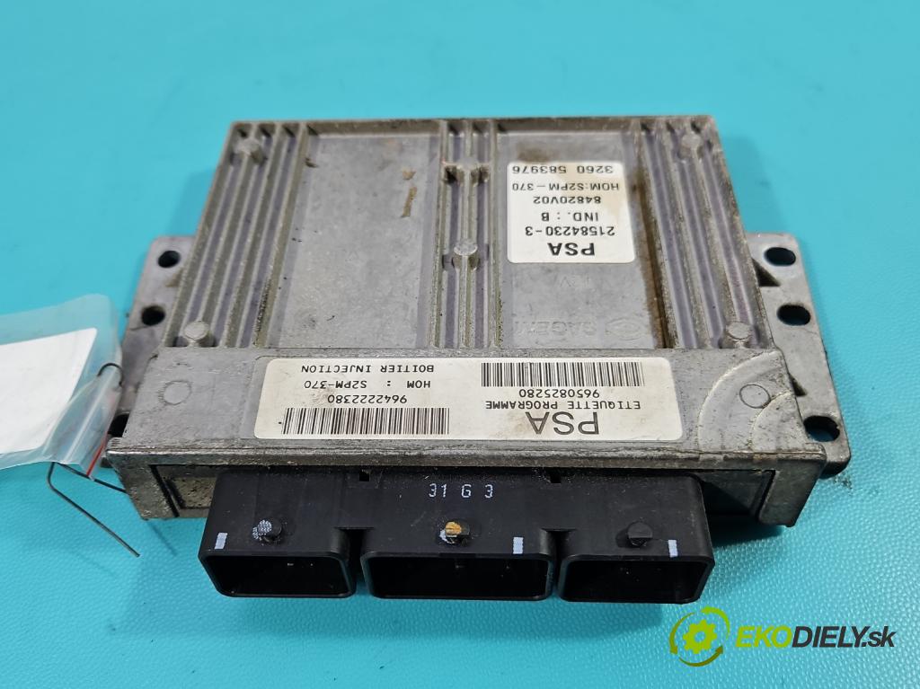 Citroen C3 I 2002-2009 1.4 8V 73 HP manual 54 kW 1360 cm3 5- riadiaca jednotka motora 9650825280