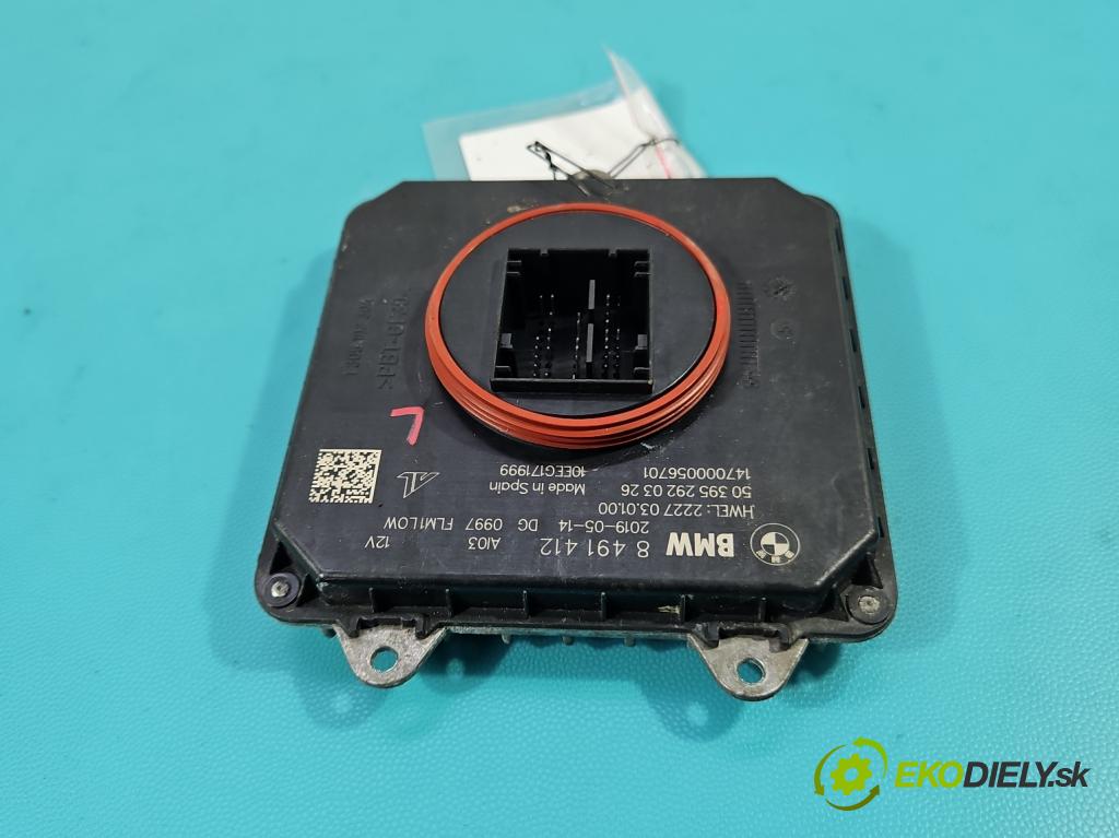 Bmw 5 G30 2017-2024 2.0 T 184 hp automatic 135 kW 1998 cm3 4- modul lampy: 8491412