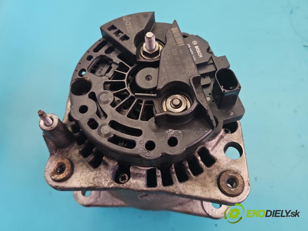 Seat Leon I 1999-2005 1.6 16V 105 hp manual 77 kW 1598 cm3 5- Alternator 028903028D (Alternátor)