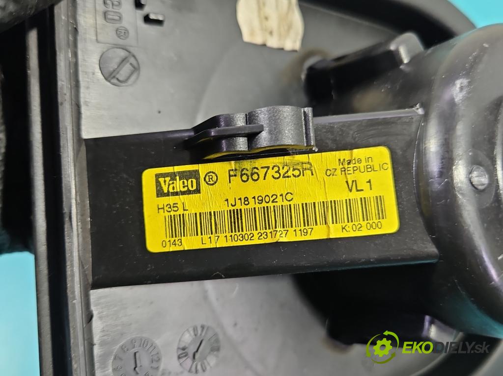Vw Golf IV 1997-2003 1.4 16V 75 HP manual 55 kW 1390 cm3 5- ventilátor vzduchu 1J1819021C