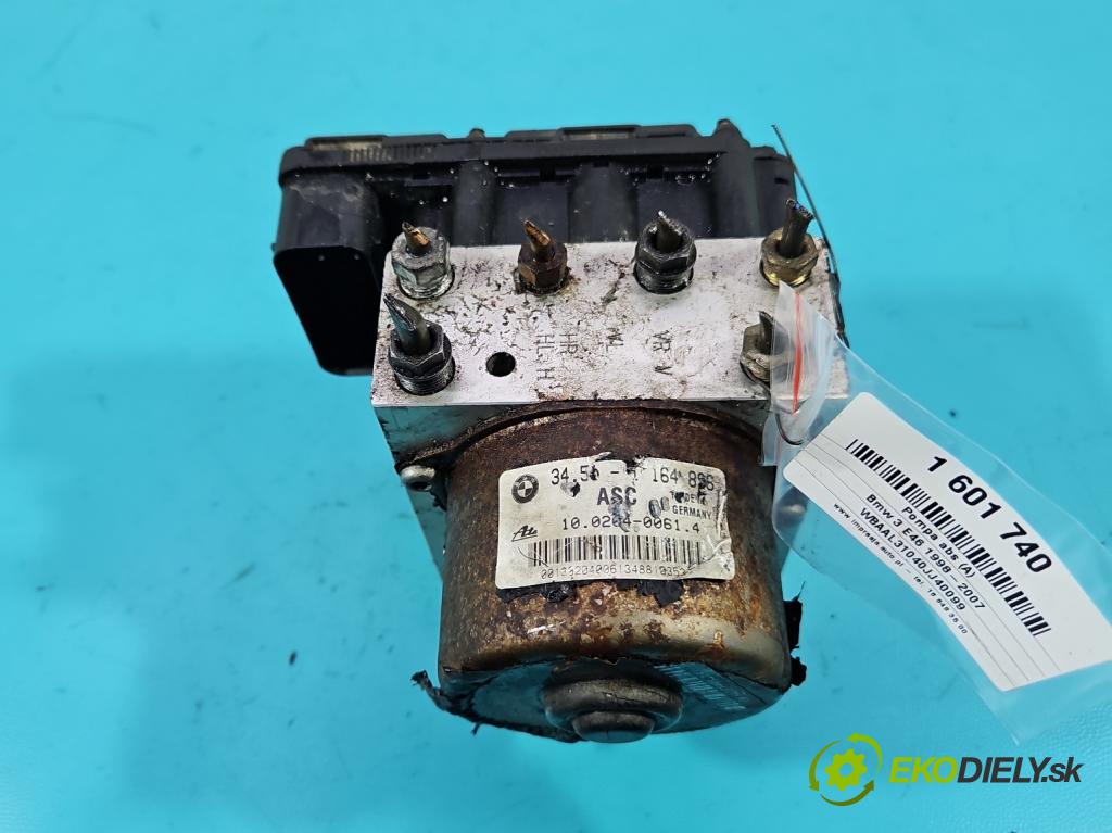 Bmw 3 E46 1998-2007 1.9 8V 118 HP manual 87 kW 1895 cm3 4- čerpadlo abs 1164897 (Pumpa ABS)