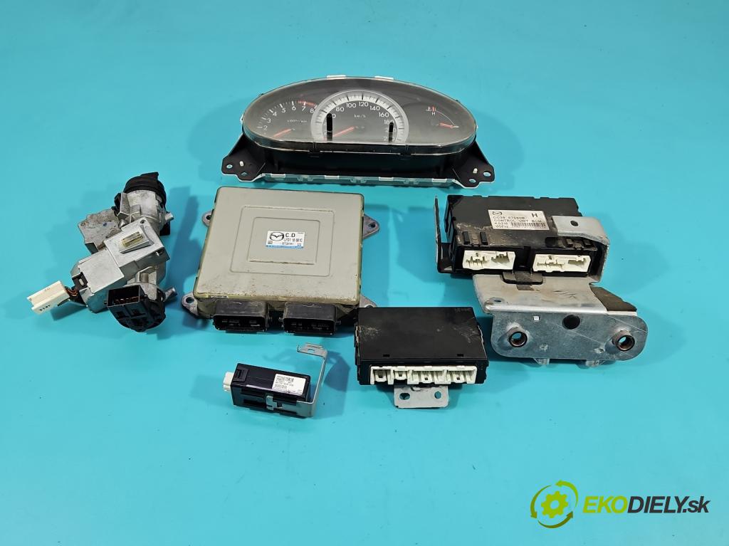 Mazda 5  2005-2010 2.0 16V 145 HP manual 107 kW 1999 cm3 5- riadiaca jednotka motora LFD718881C