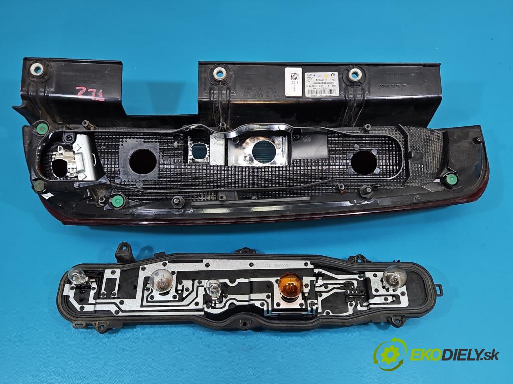 Fiat Doblo II 2010- 1.3 jtd 75 hp manual 55 kW 1248 cm3 5- světlo zadní levé blatník:
