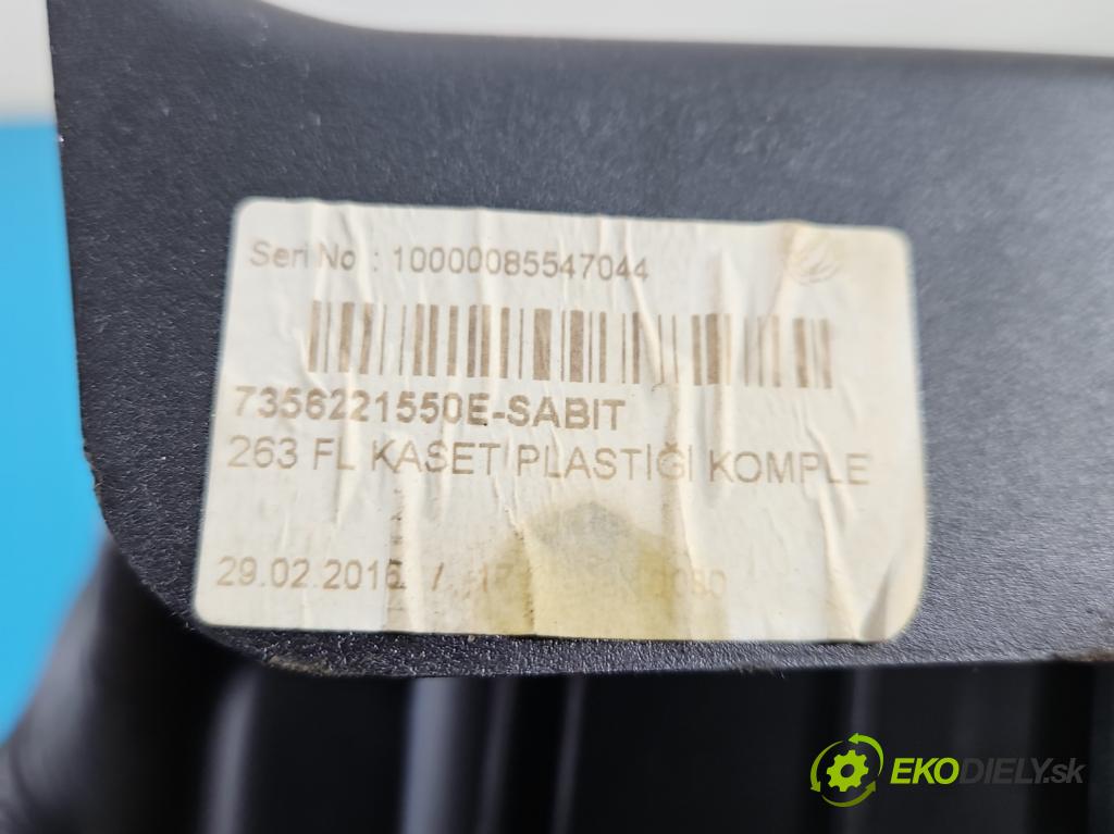 Fiat Doblo II 2010- 1.3 jtd 75 HP manual 55 kW 1248 cm3 5- kastlík 7356221550E