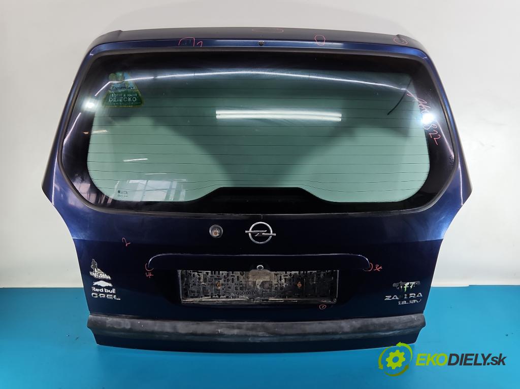 Opel Zafira A 1999-2005 1.8 16V 116 HP manual 85 kW 1796 cm3 5- zadna kufor  (Kapota zadná (kufor))