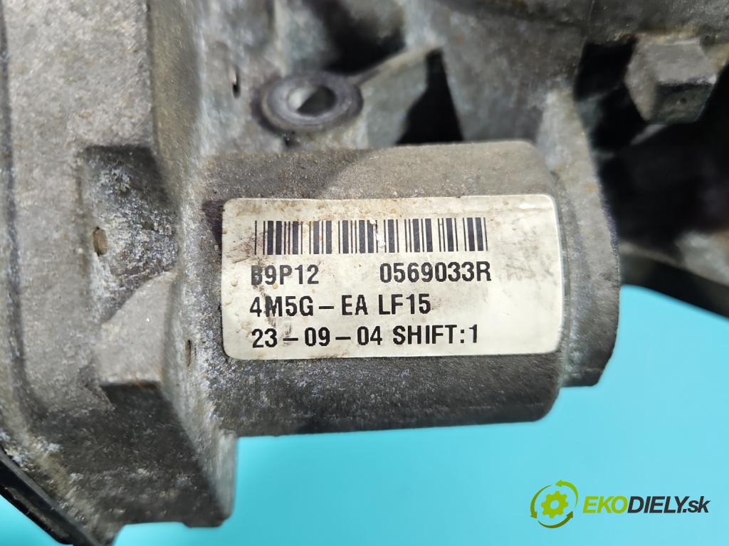 Ford C-Max I 2003-2010 1.8 16V 120 HP manual 88 kW 1798 cm3 5- klapka 4M5G-EA (Škrtiaca klapka)