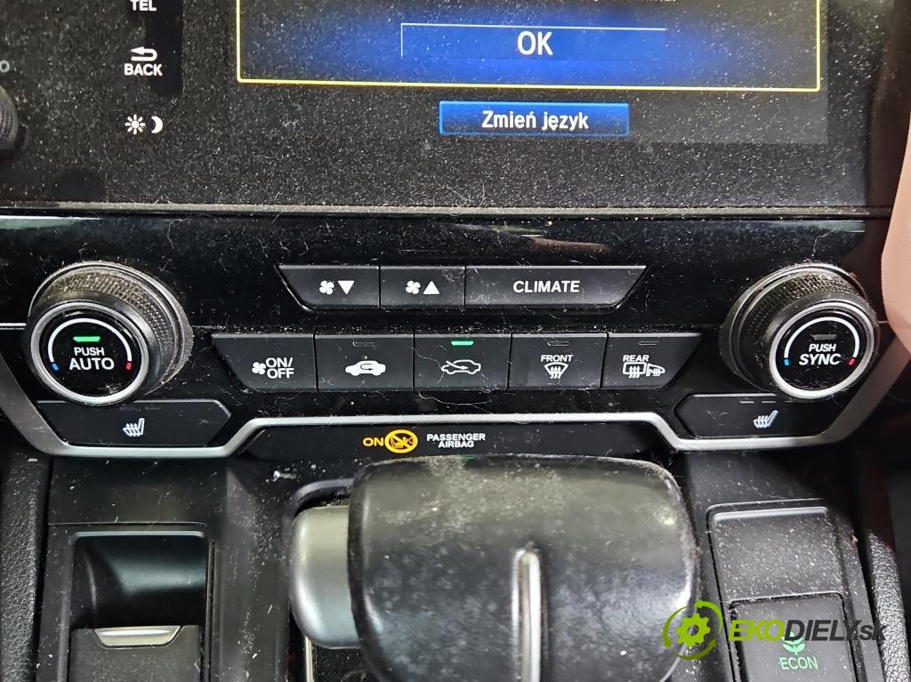 Honda CR-V V 2016-2023 1.5 T 193 hp automatic 142 kW 1498 cm3 5- palubní deska panel topení 79620TNYG510M1