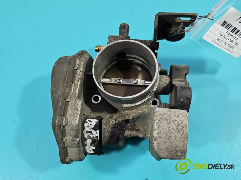 Opel Zafira A 1999-2005 1.8 16V 116 HP manual 85 kW 1796 cm3 5- klapka 90536084 (Škrtiaca klapka)