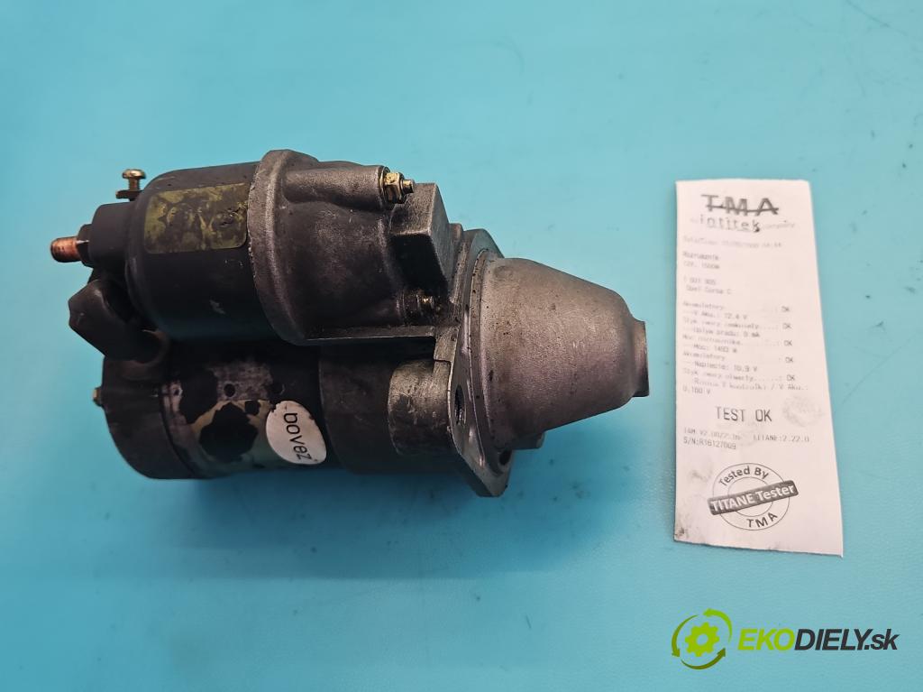 Opel Corsa C 2000-2006 1.7 dti 75 HP manual 55 kW 1686 cm3 5- štartér  (Štartér)