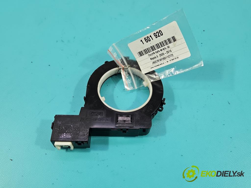 Mazda 5  2005-2010 2.0 16V 145 HP manual 107 kW 1999 cm3 5- snímač uhla otočenie: 3M5T-3F818-AC