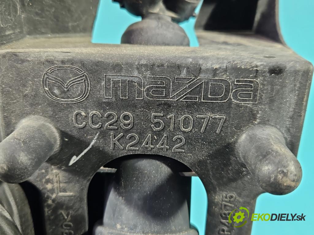 Mazda 5  2005-2010 2.0 16V 145 HP manual 107 kW 1999 cm3 5- ostrekovač reflektor: ľavý CC26-51077 (Motorček ostrekovačov)