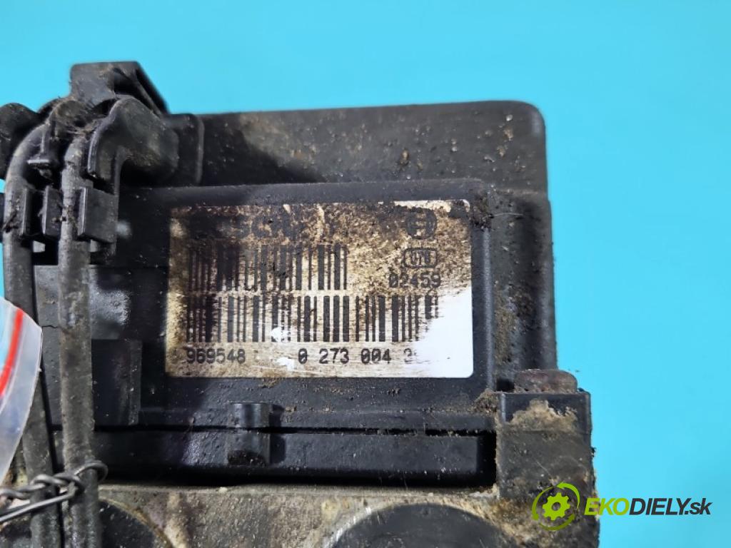 Opel Zafira A 1999-2005 1.8 16V 116 HP manual 85 kW 1796 cm3 5- čerpadlo abs 0265220531 (Pumpa ABS)